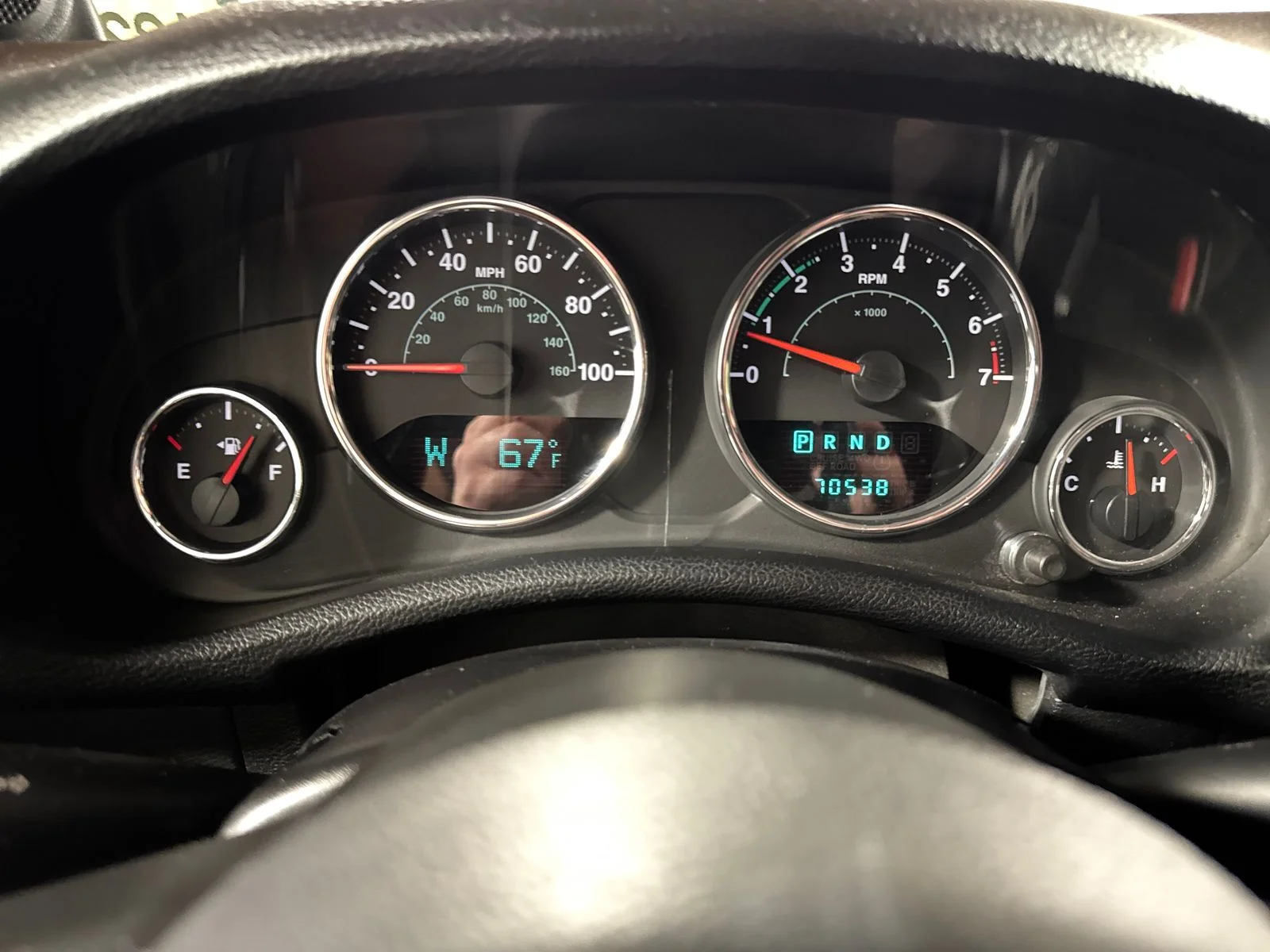 Used 2012 Black / Forest Green Jeep Sport image 18
