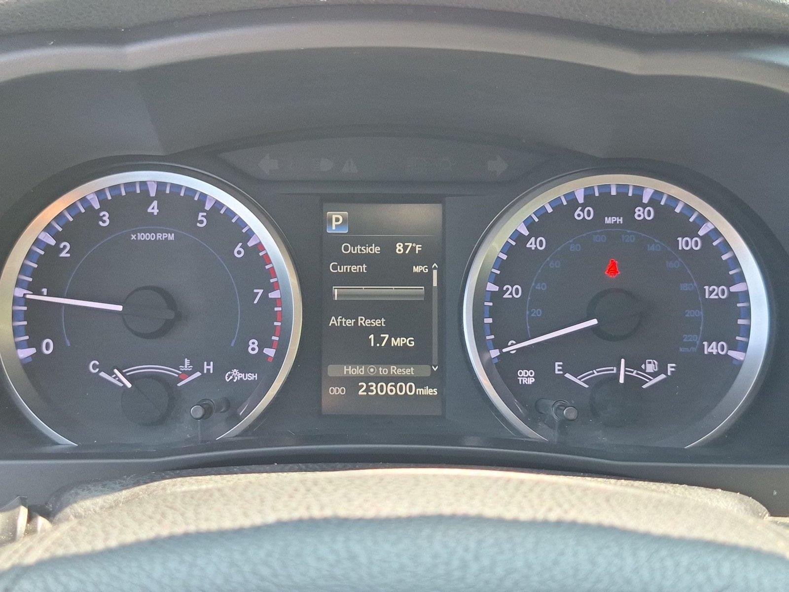 Used 2017 Midnight Black Metallic Toyota LE image 22