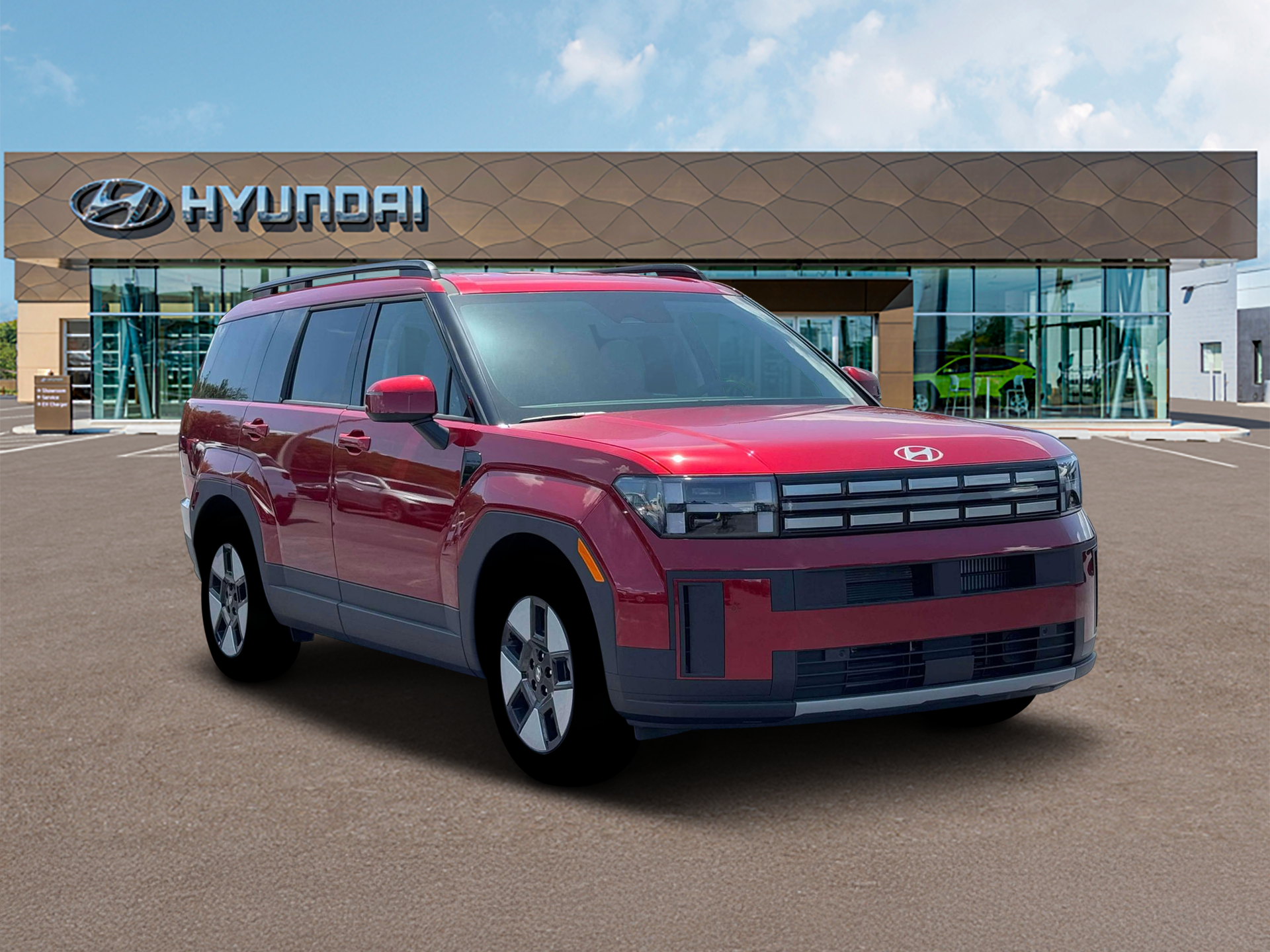 New 2026 Red Hyundai SEL image 11