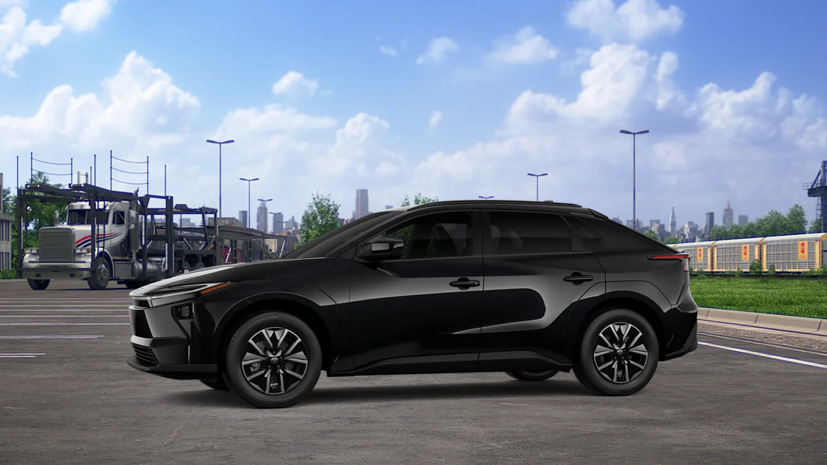 New 2026 Midnight Black Metallic Toyota XLE image 3