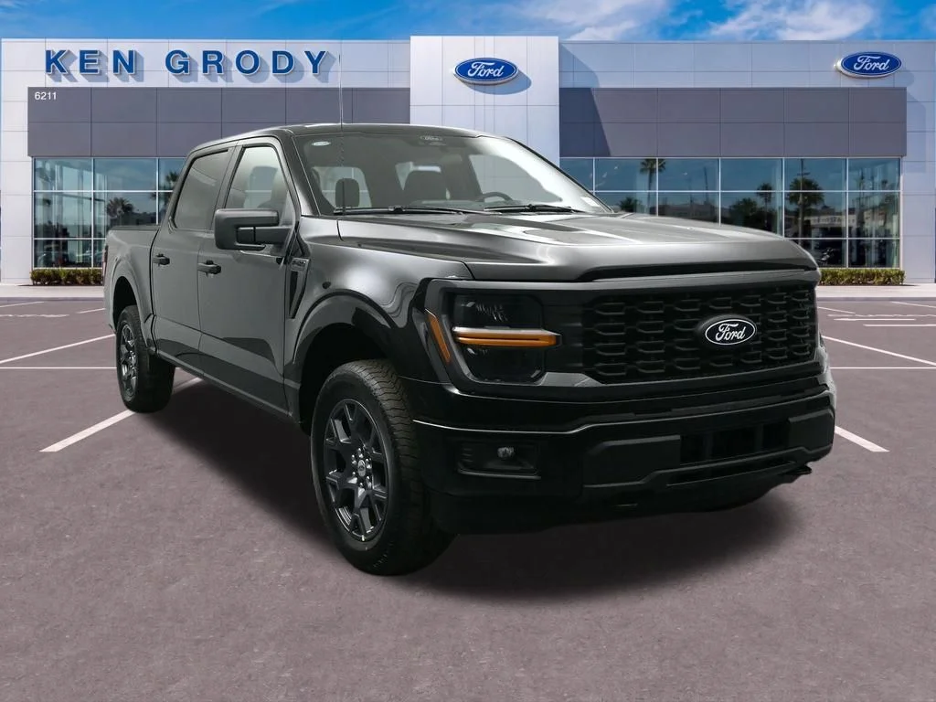 New 2026 Agate Black Metallic Ford STX image 1