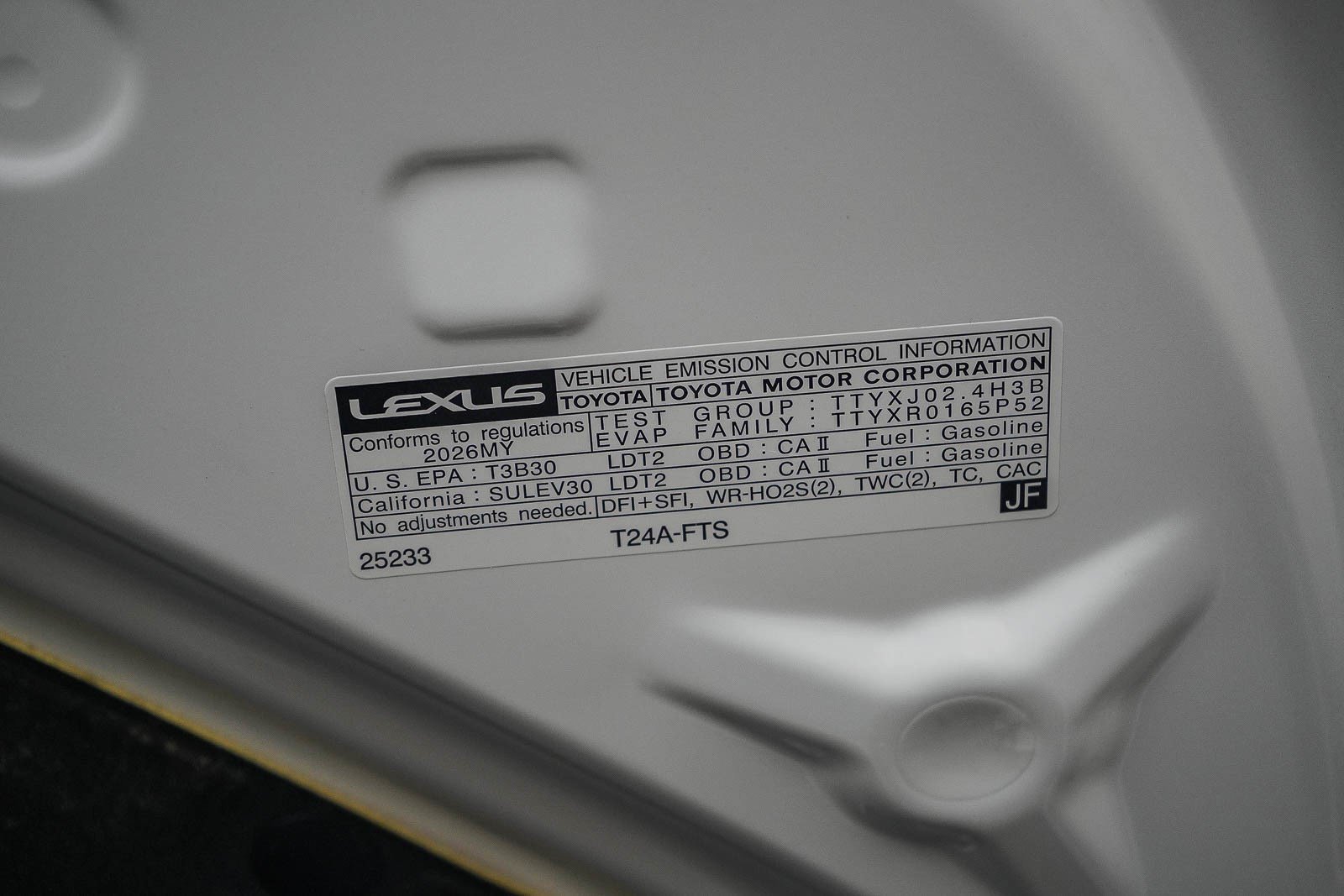 New 2026 Eminent White Pearl Lexus  350 PREMIUM+ image 27