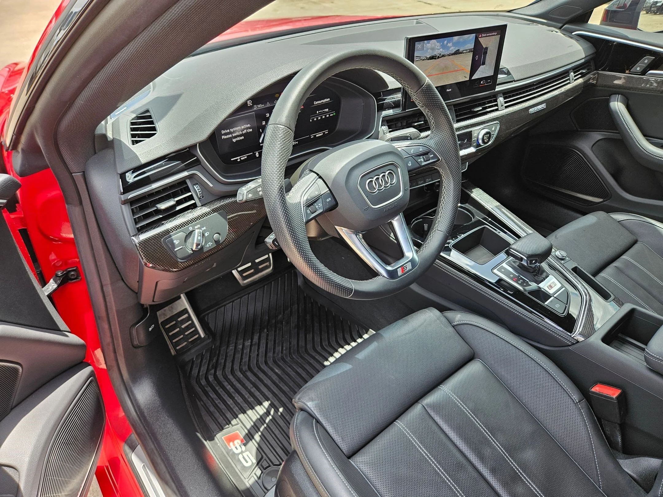 Certified Used 2024 Progressive Red Metallic Audi Premium Plus image 12