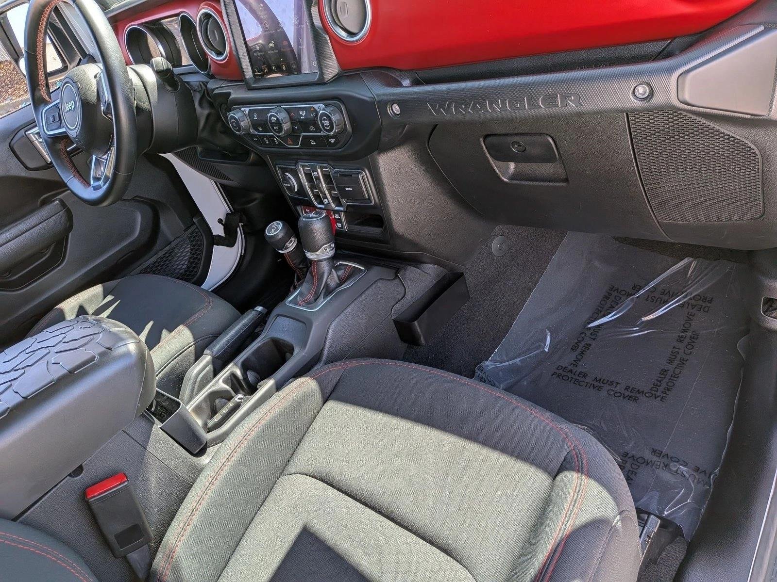 Used 2022 Bright White Clearcoat Jeep Unlimited Rubicon image 20