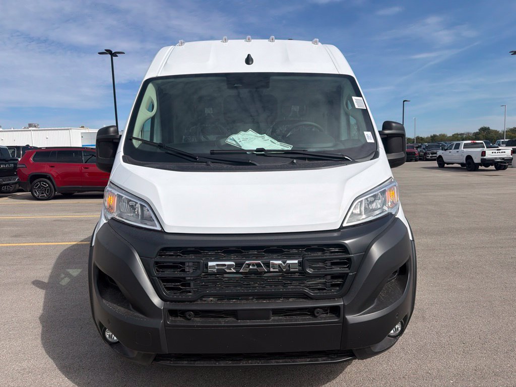 New 2027 Bright White Clearcoat RAM High Roof image 2