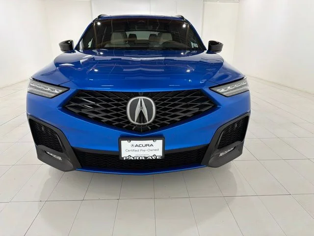 Certified Used 2026 Double Apex Blue Pearl Acura SH-AWD A-Spec with Advance Package image 8