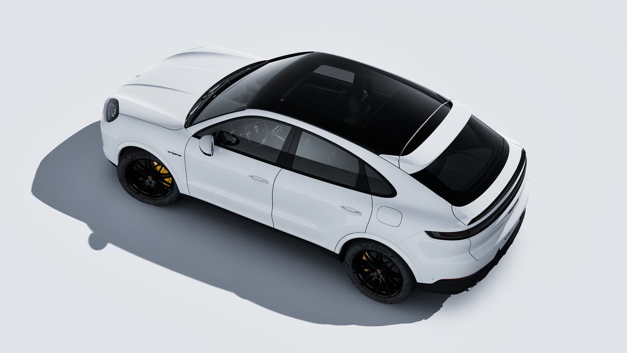 New 2027 White Porsche S E-Hybrid Coupe image 4