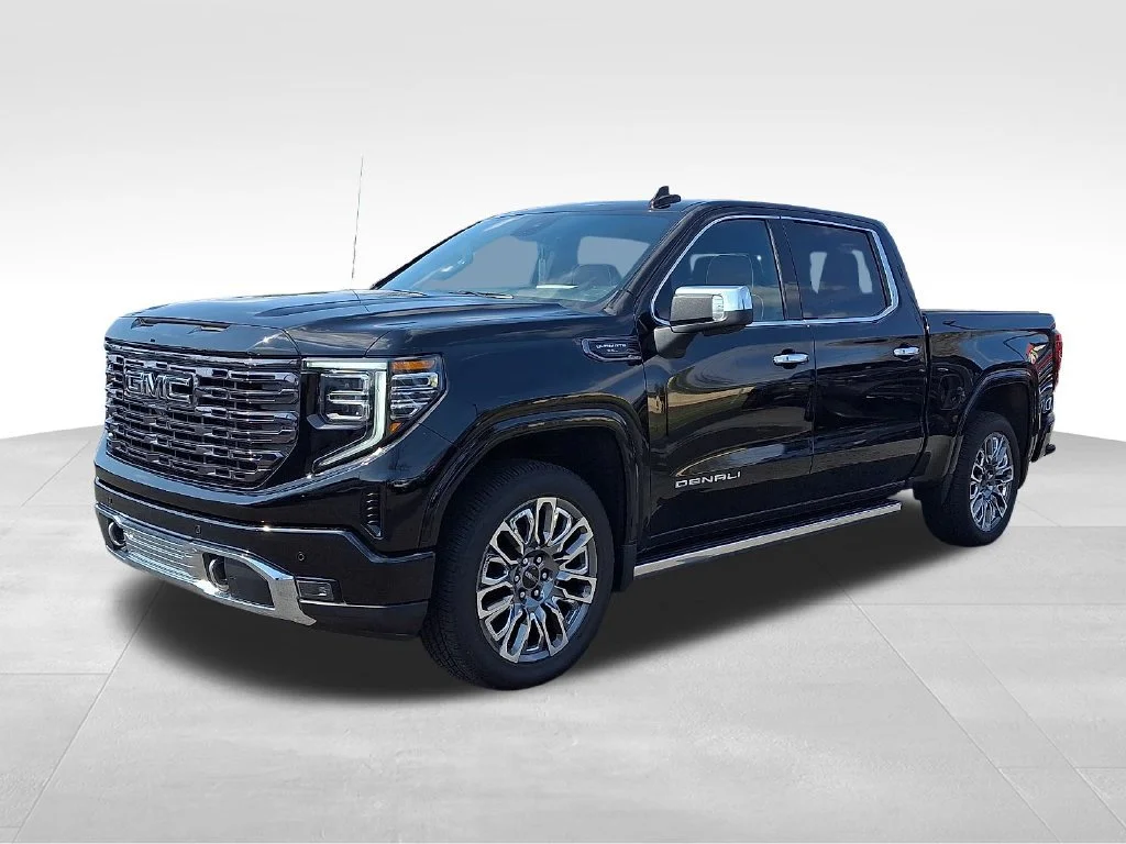 Used 2025 Onyx Black GMC Denali Ultimate image 3