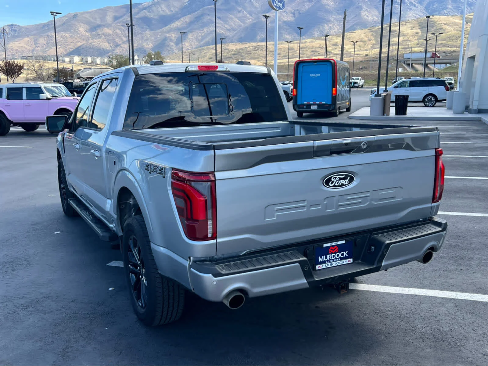 Used 2025 Iconic Silver Metallic Ford LARIAT image 10