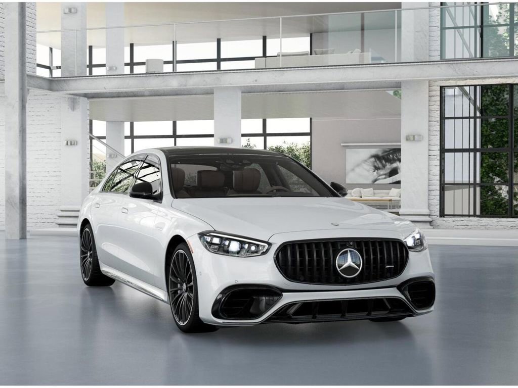New 2026 MANUFAKTUR Moonlight White Metallic Mercedes-AMG S 63 E AMG® image 51