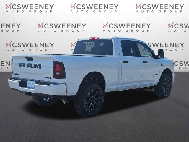 New 2026 Bright White Clear-Coat Exterior Paint RAM Big Horn image 5