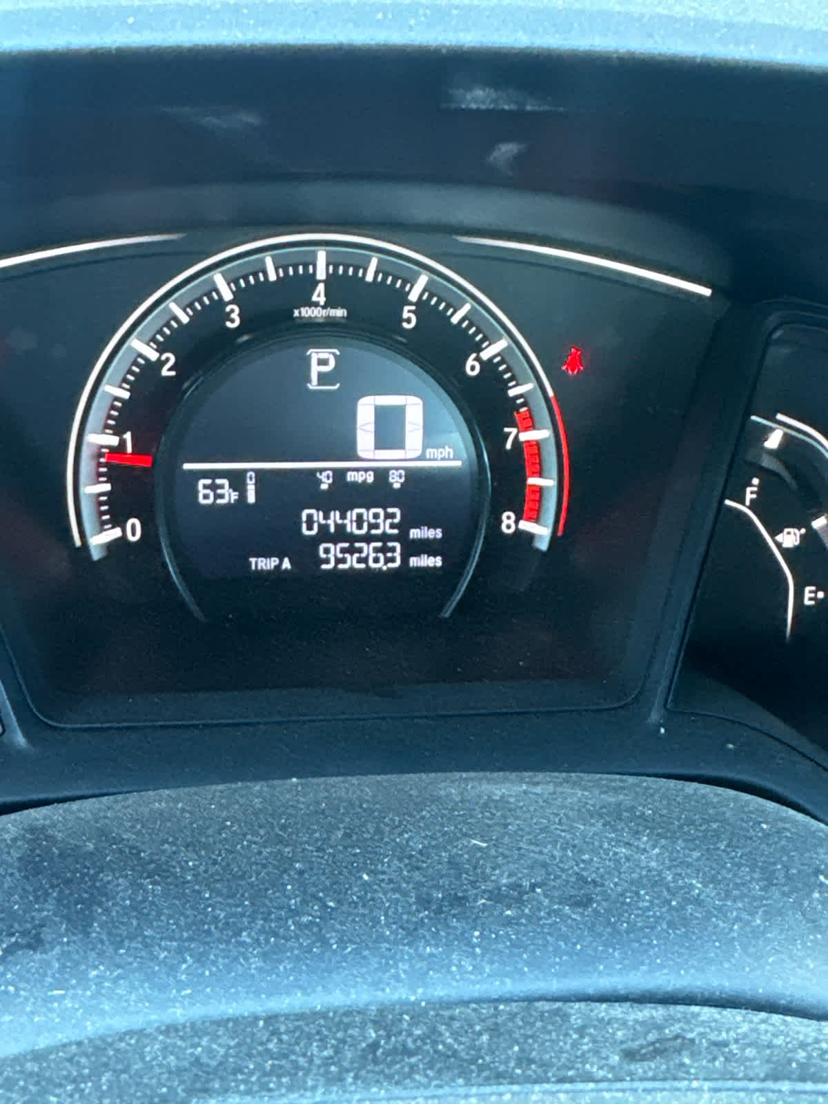 Used 2016 White Honda LX image 3