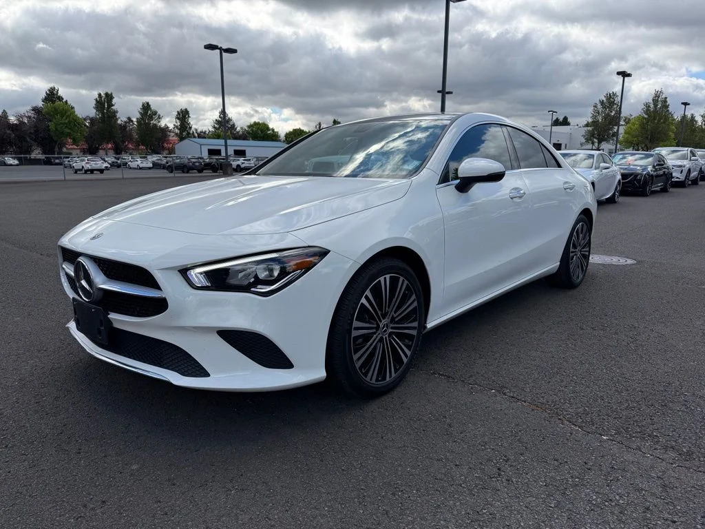 Used 2023 Polar White Mercedes-Benz CLA 250 image 3