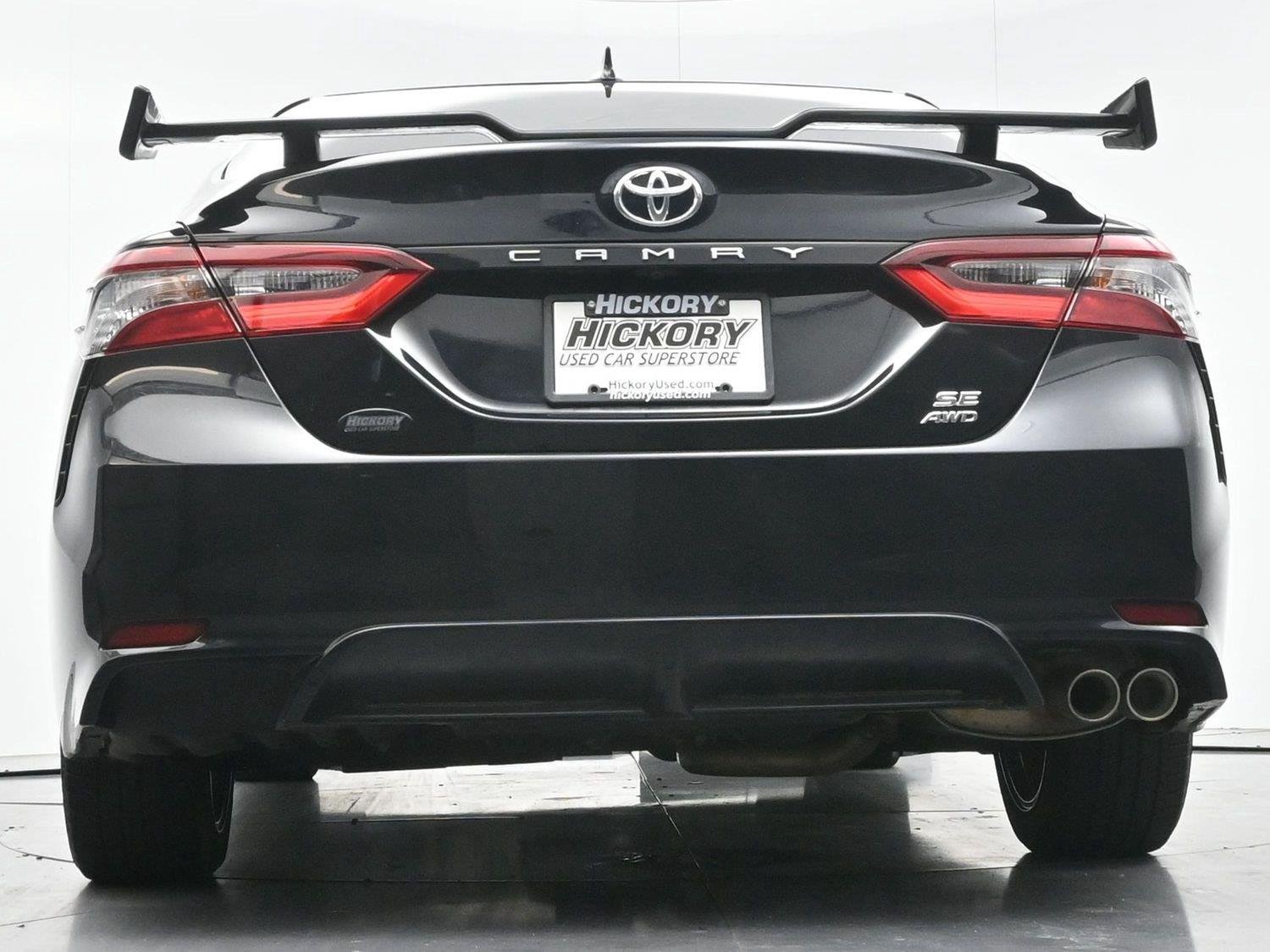 Used 2021 Midnight Black Metallic Toyota SE image 50