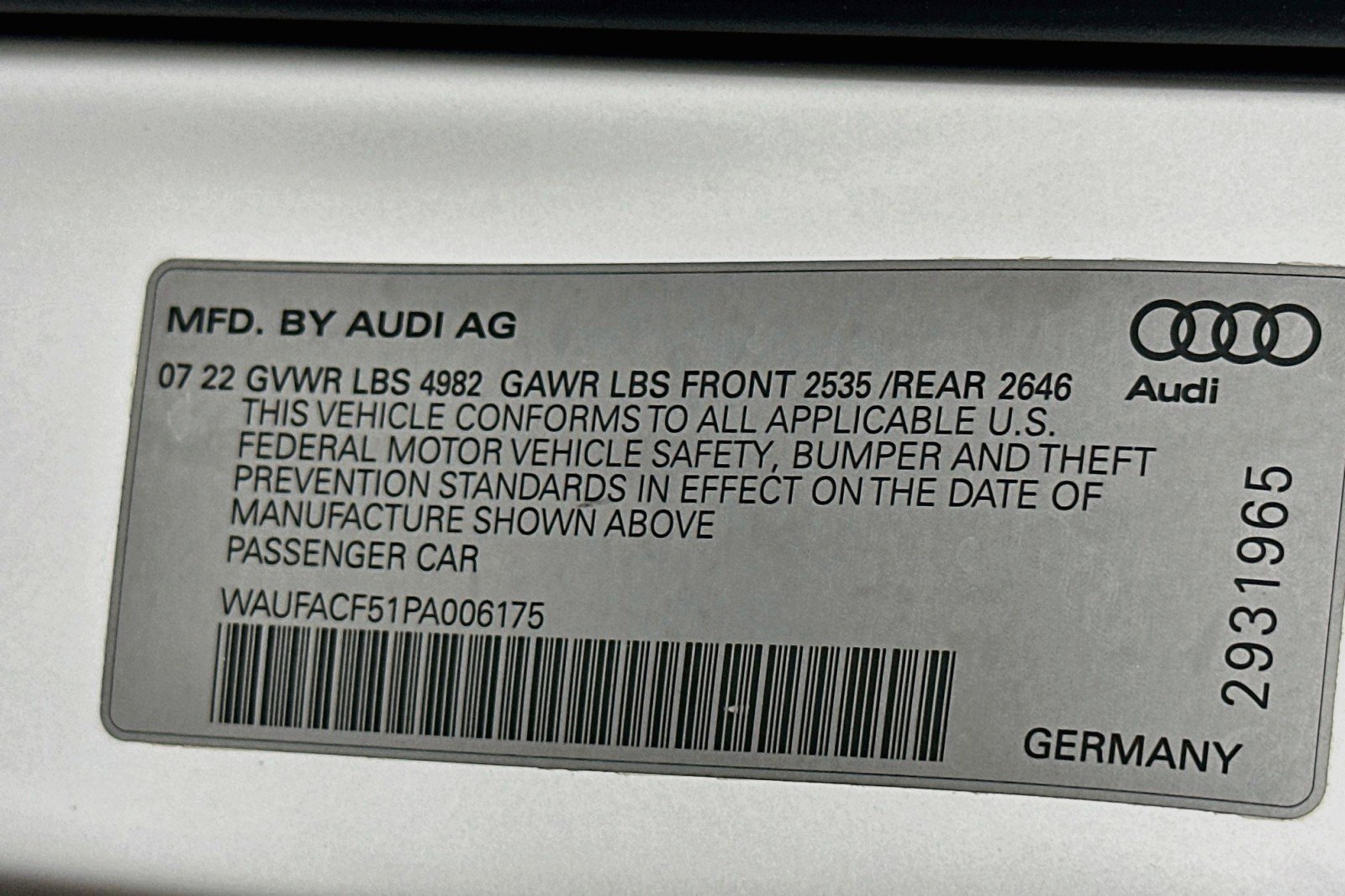 Used 2023 Glacier White Metallic Audi S line Premium Plus image 24