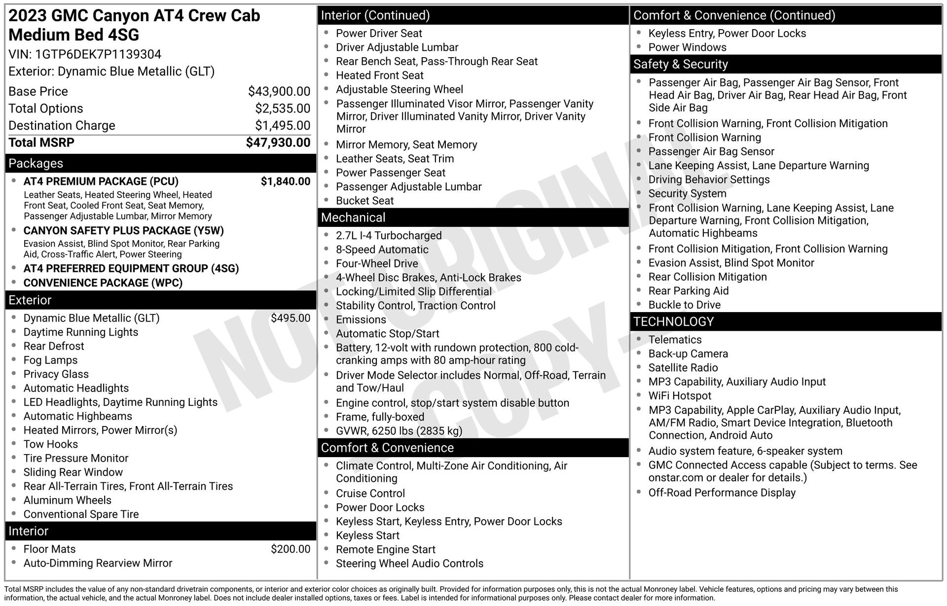 2023 GMC Canyon AT4 - Photo 48