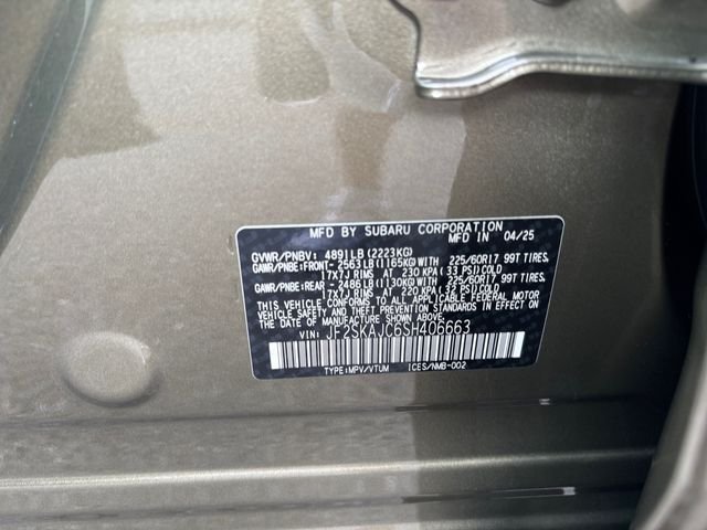 Certified Used 2025 Green Metallic Subaru Wilderness image 25