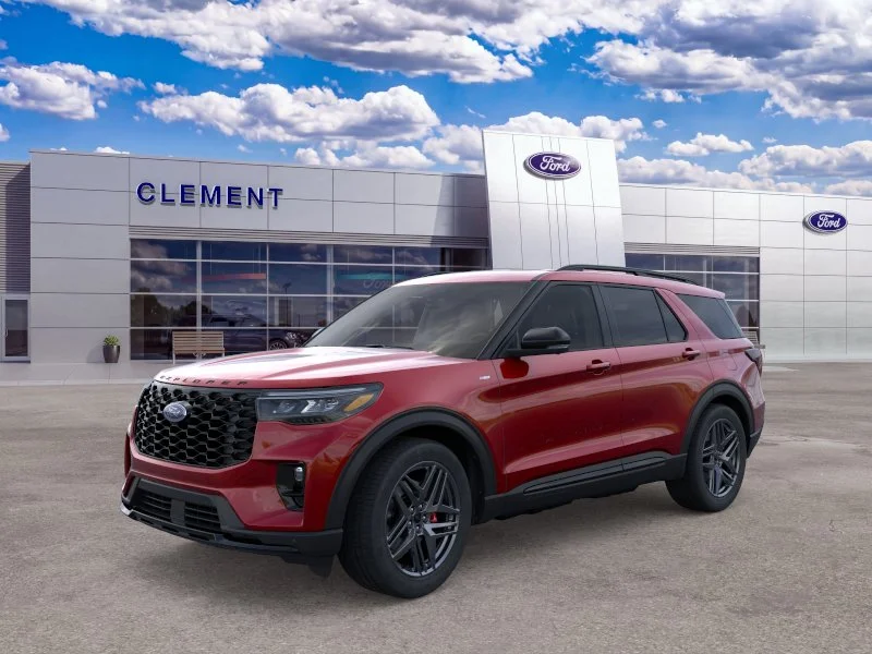 New 2026 Rapid Red Metallic Tinted Clearcoat Ford ST-Line image 1