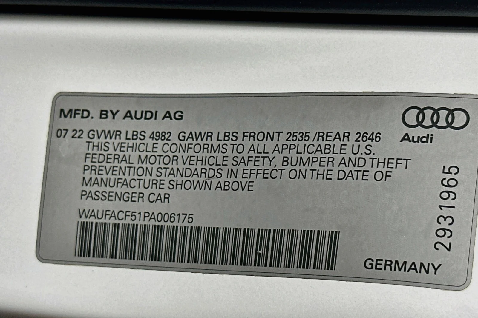 Used 2023 Glacier White Metallic Audi S line Premium Plus image 24
