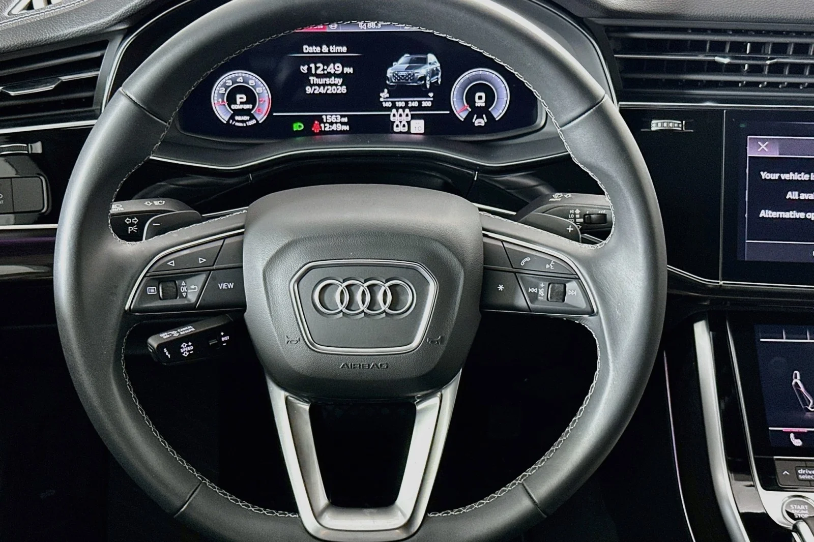 Used 2026 Glacier White Metallic Audi Premium image 19