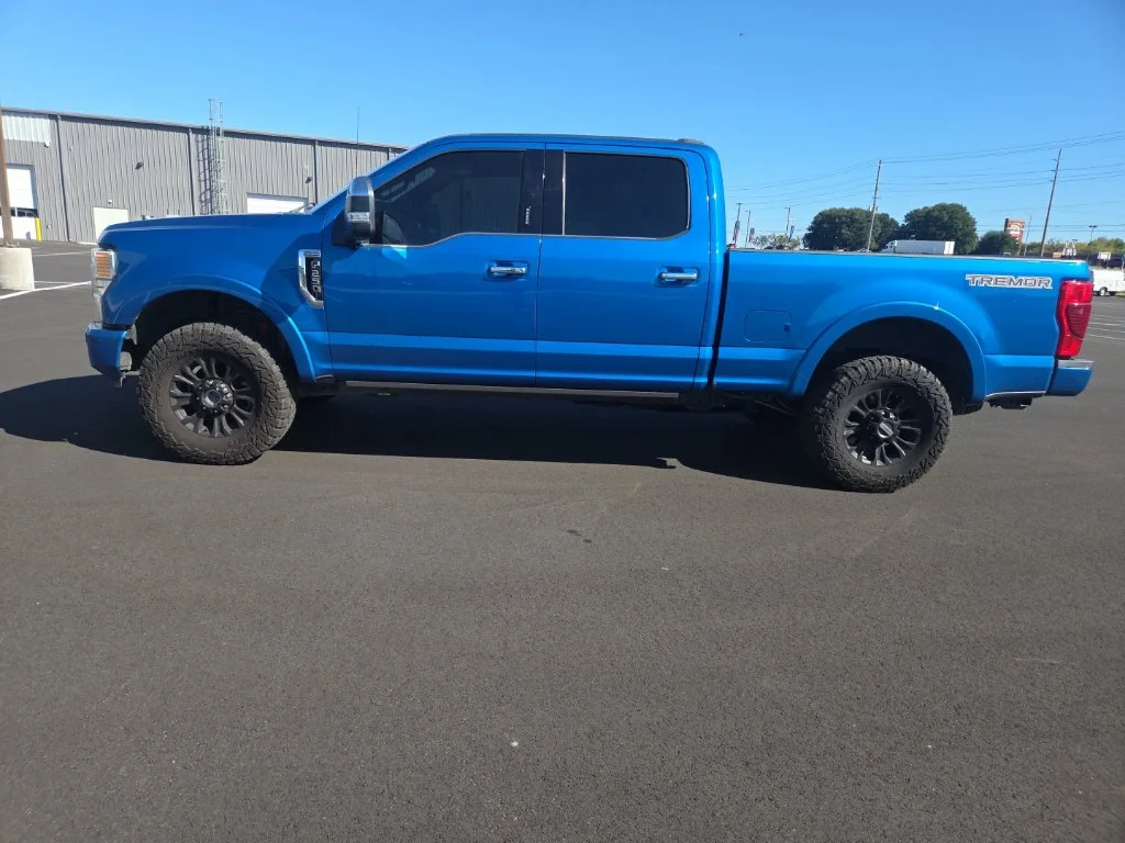 Used 2020 Blue Ford Platinum image 16