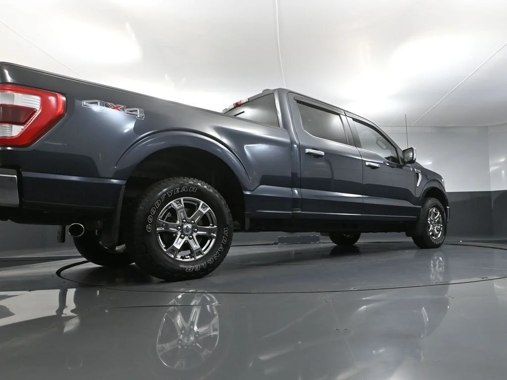 Used 2021 Blue Ford Lariat image 48