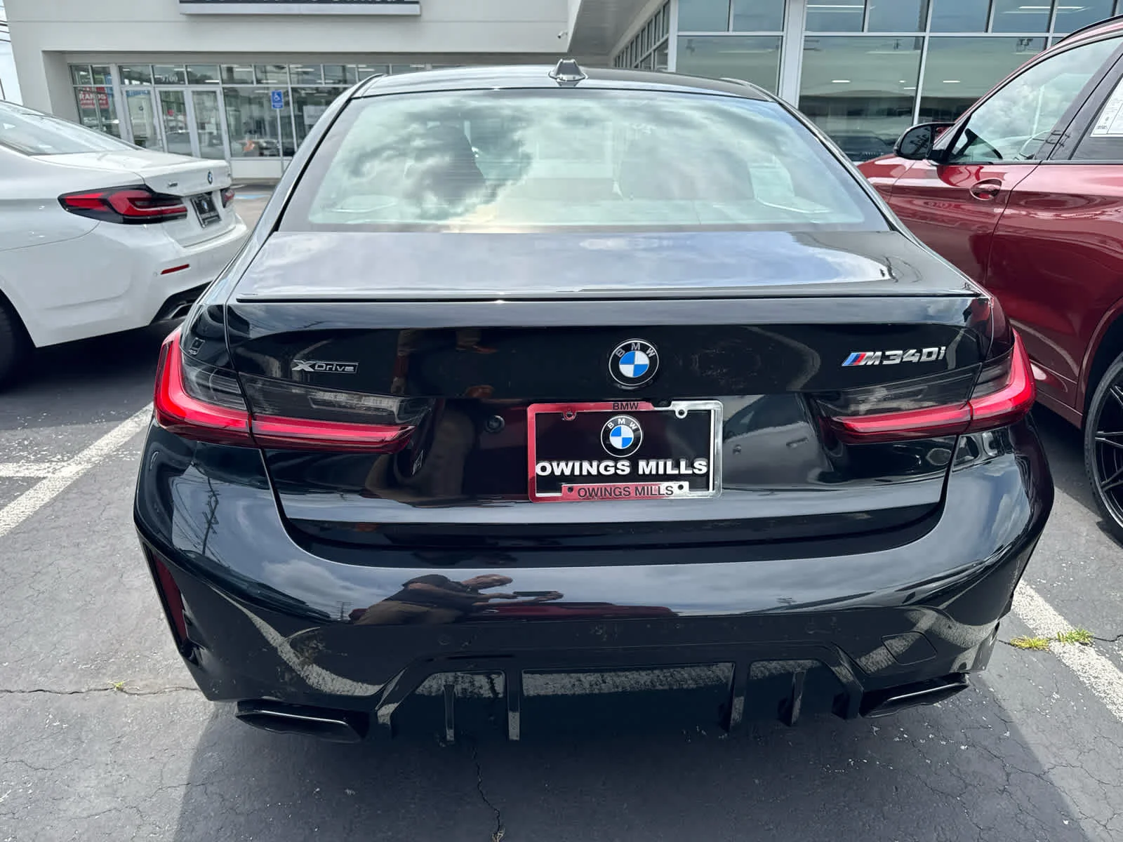Used 2025 Black Sapphire Metallic BMW M340i xDrive image 10