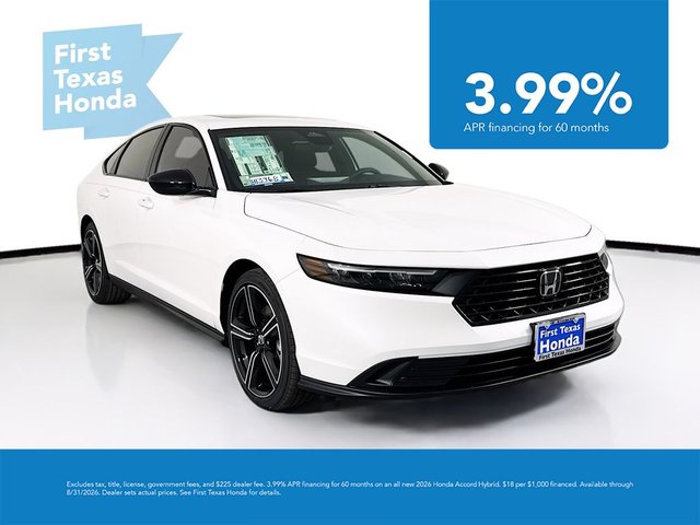 2026 Honda Accord Hybrid Sport