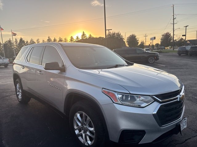 Used 2018 Silver Ice Metallic Chevrolet LS image 2