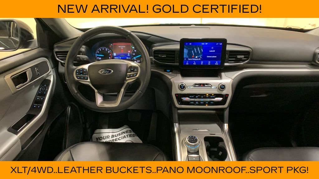 Certified Used 2023 Green Metallic Ford XLT image 28