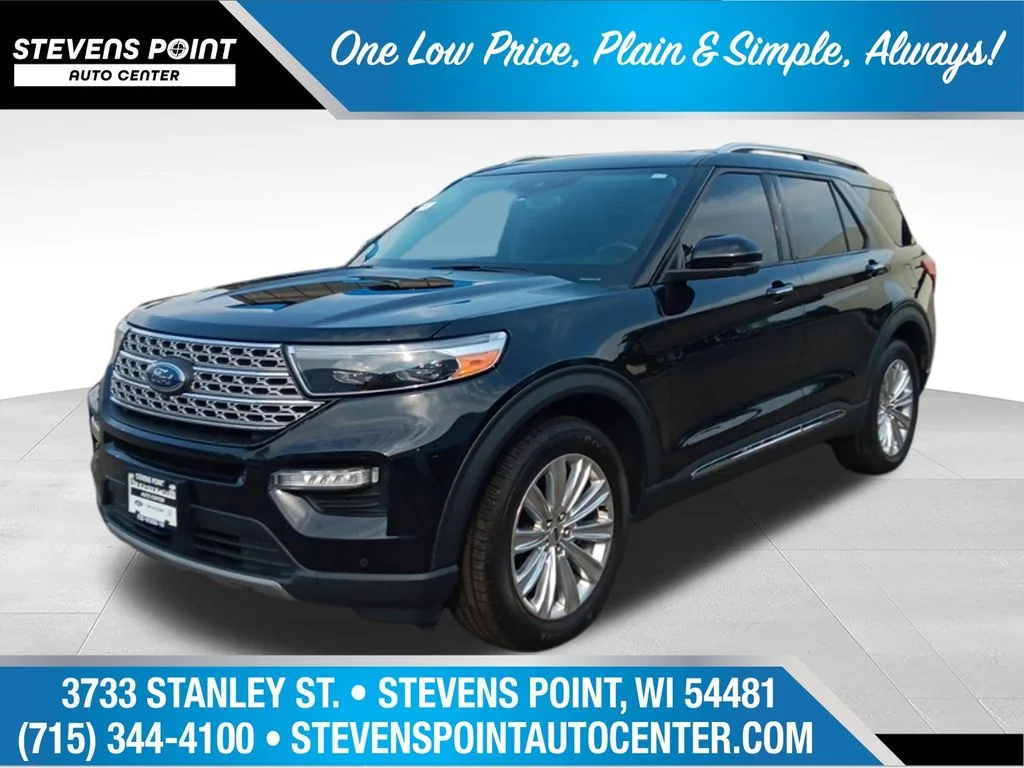 Used 2022 Black Metallic Ford Limited image 1