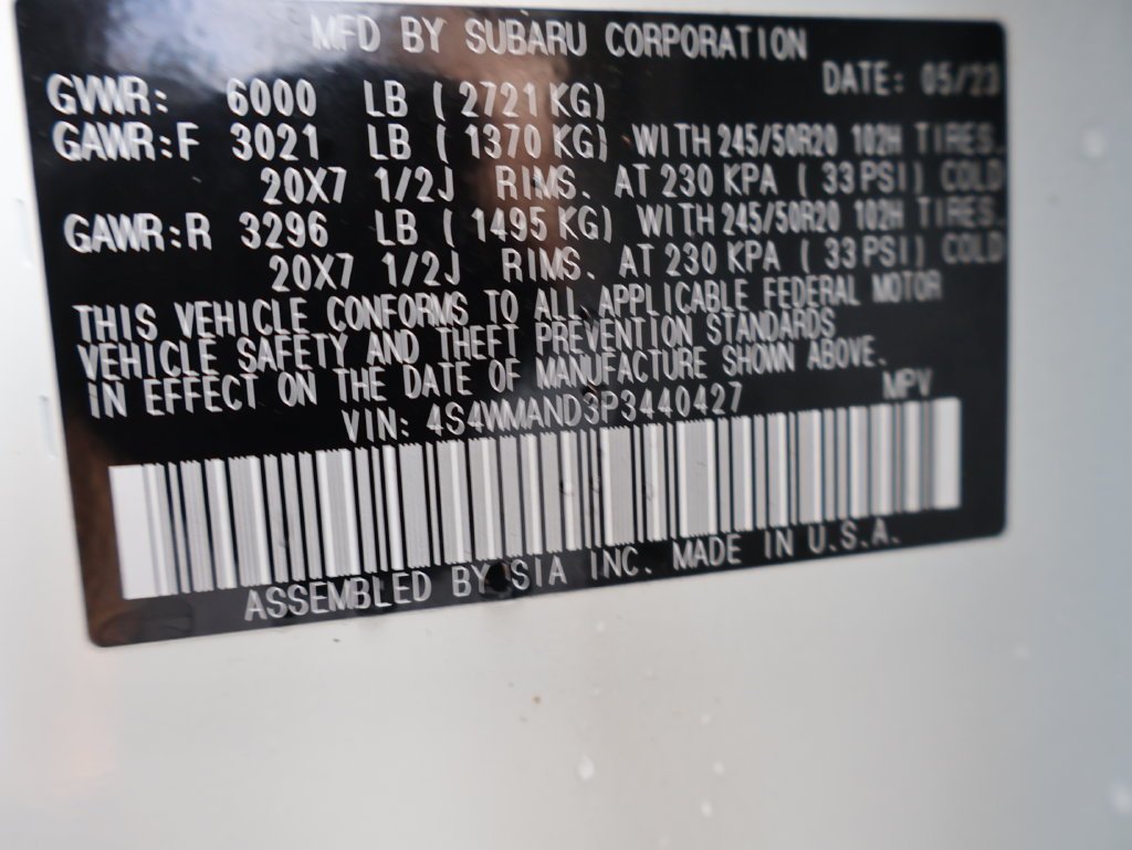 Used 2023 White Subaru Limited image 35