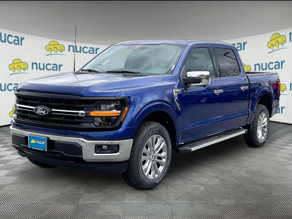 New 2026 Blue Metallic Ford XLT image 4