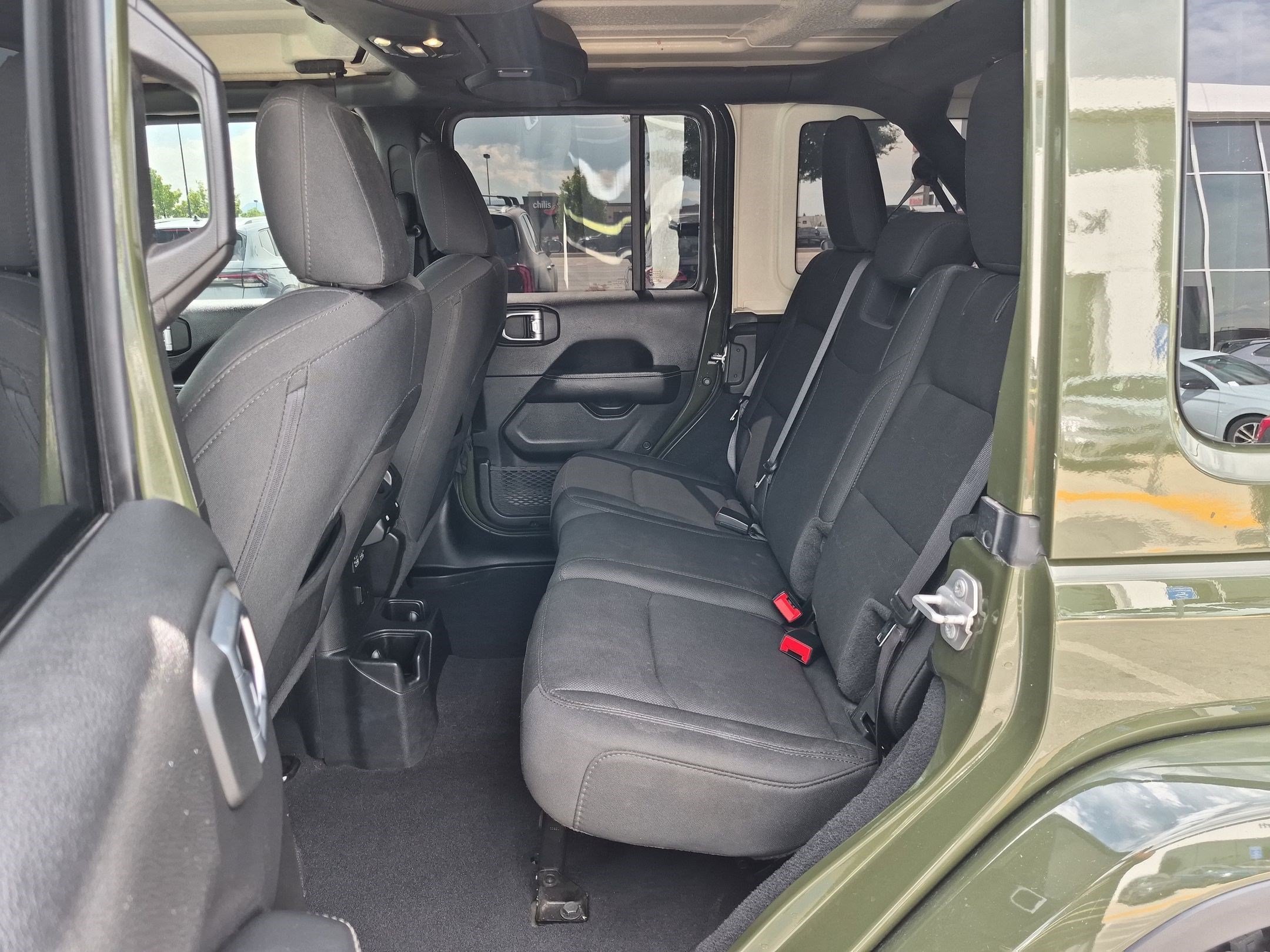 Used 2022 Sarge Green Clearcoat Jeep Unlimited Sahara image 26