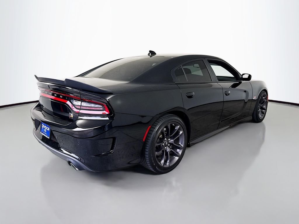 Used 2022 Pitch Black Clearcoat Dodge Scat Pack image 11