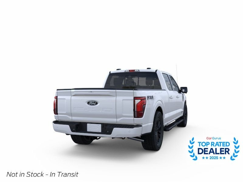 New 2026 Star White Metallic Tri-Coat Ford Lariat image 9