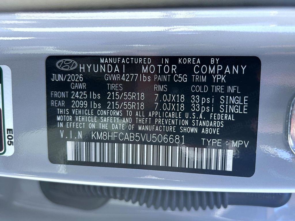 New 2027 Cyber Gray Metallic Hyundai SEL Sport AWD image 25