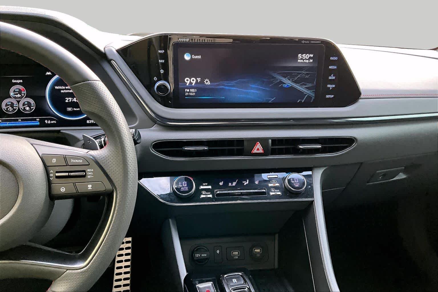 Used 2022 Quartz White Hyundai N Line Night Edition image 7