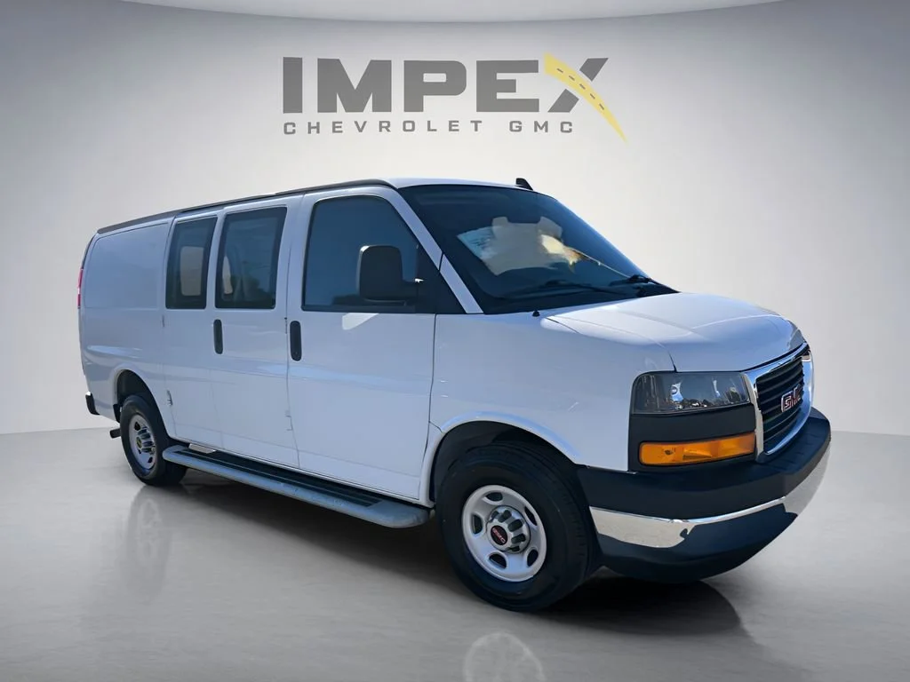 Used 2023 Summit White GMC Work Van image 8