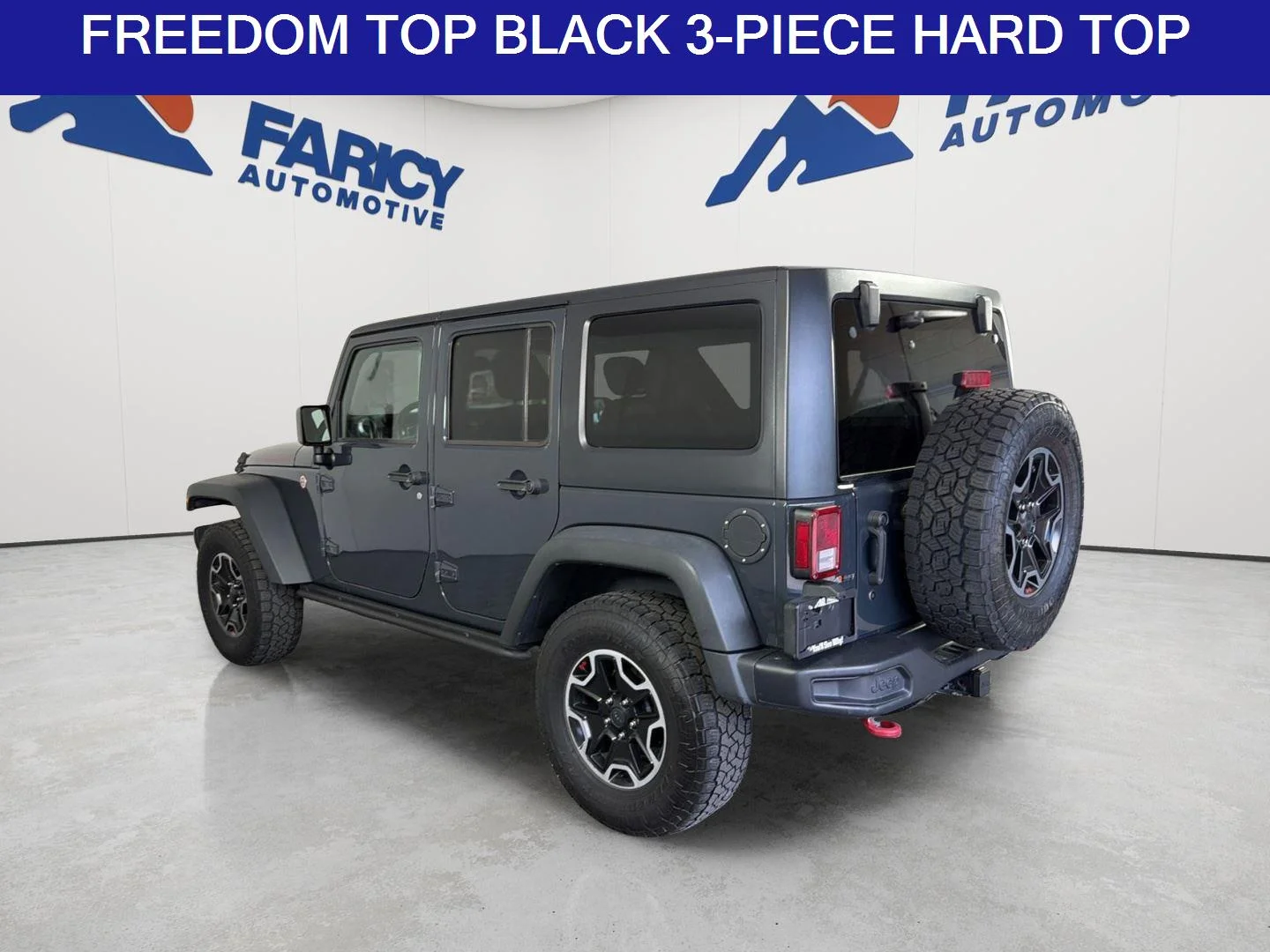 Used 2017 Rhino Clearcoat Jeep Rubicon Hard Rock image 7