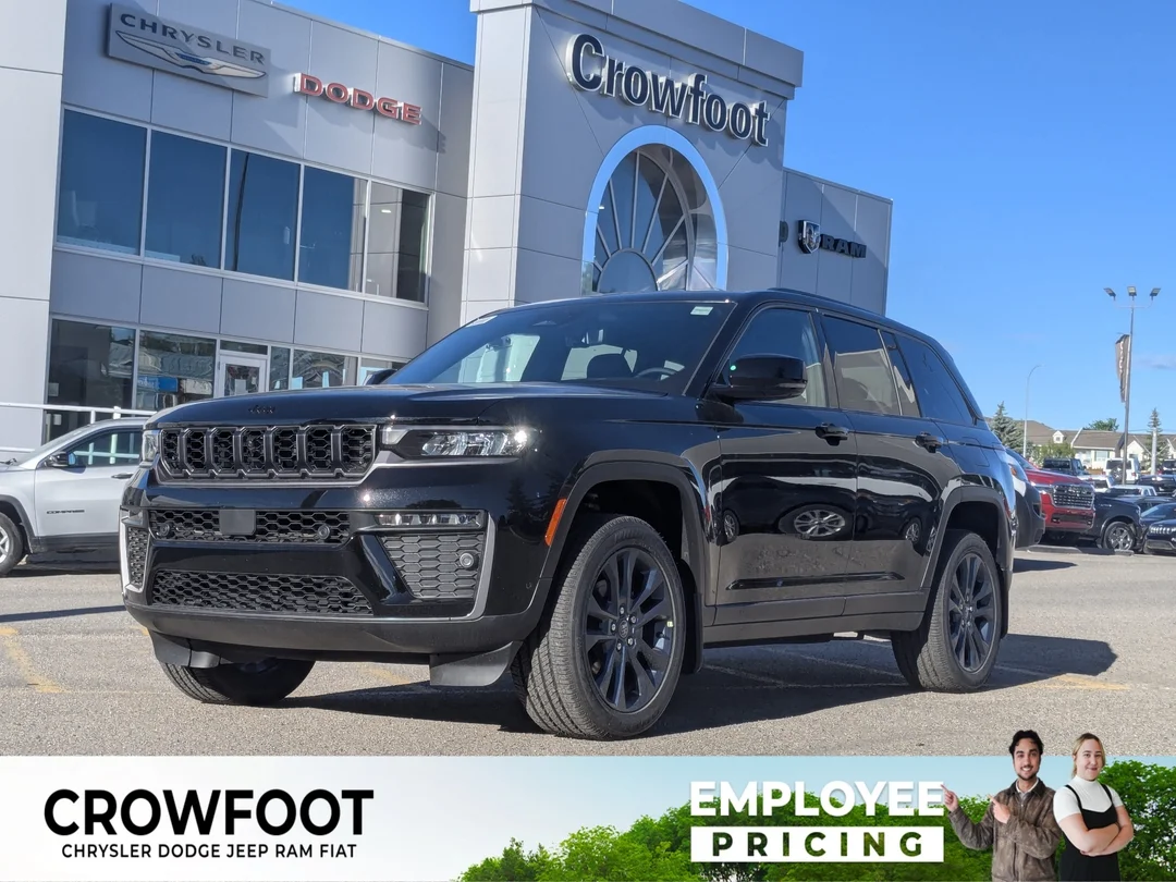 New 2026 Black Jeep 85th Anniversary - - Panoramic Sunroof - Heated Seats - Leatherette - Memory & More! image 1