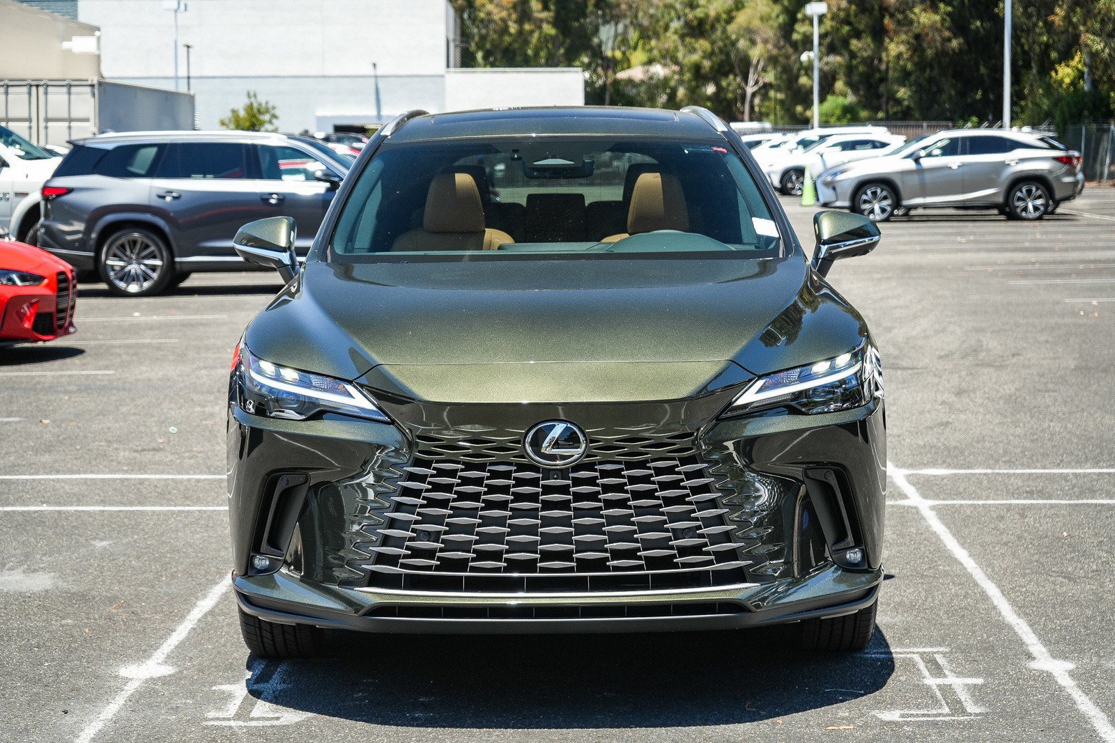 New 2026 Nori Green Pearl Lexus  350 PREMIUM image 2