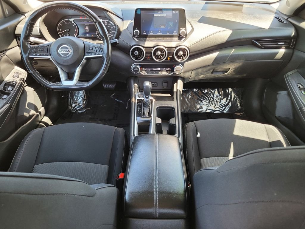 Certified Used 2021 Cloud White Nissan SV image 14