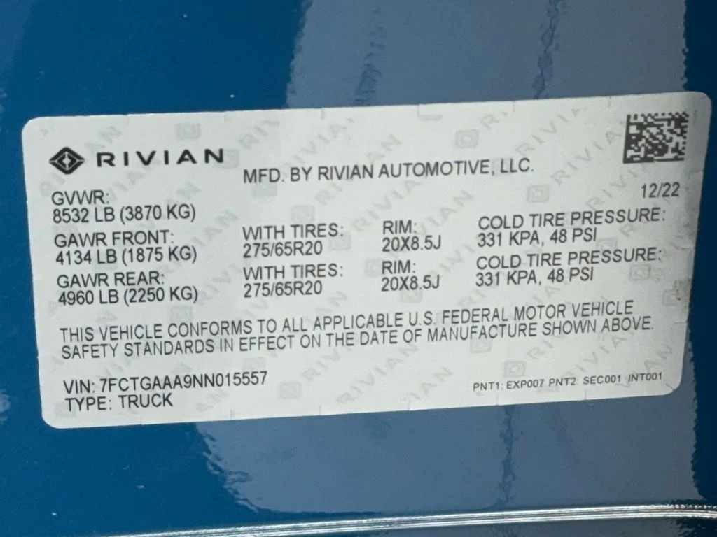 Used 2022 Green Rivian Adventure NAV,CAM,PANO,CLMT STS,BLIND SPOT image 61