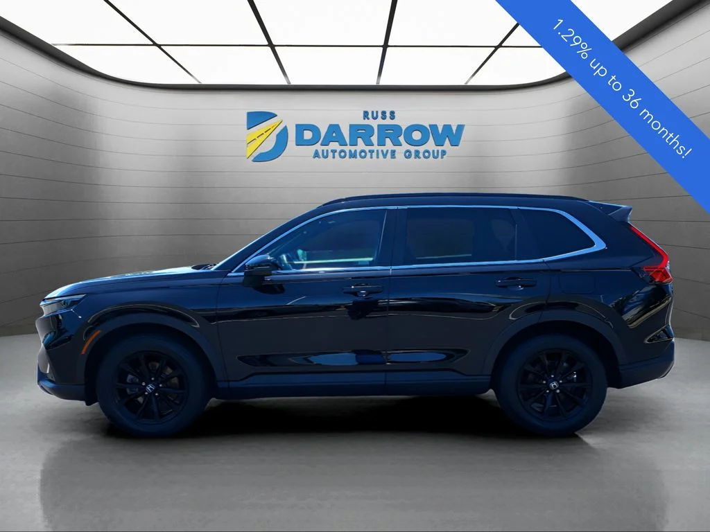 Certified Used 2025 Crystal Black Pearl Honda HYBRID AWD SPORT-L image 2