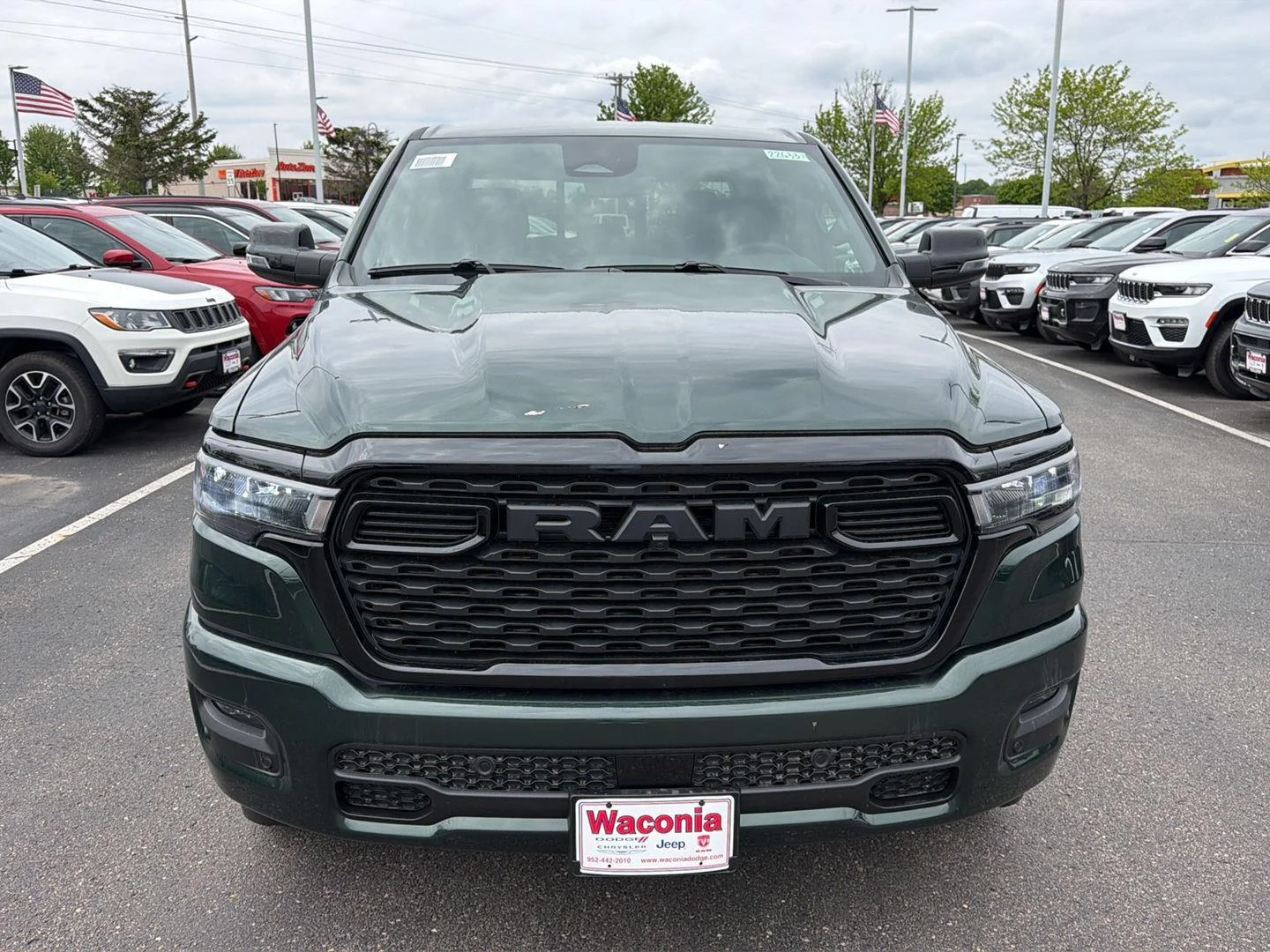 New 2026 Serrano Green Metallic RAM Big Horn image 4