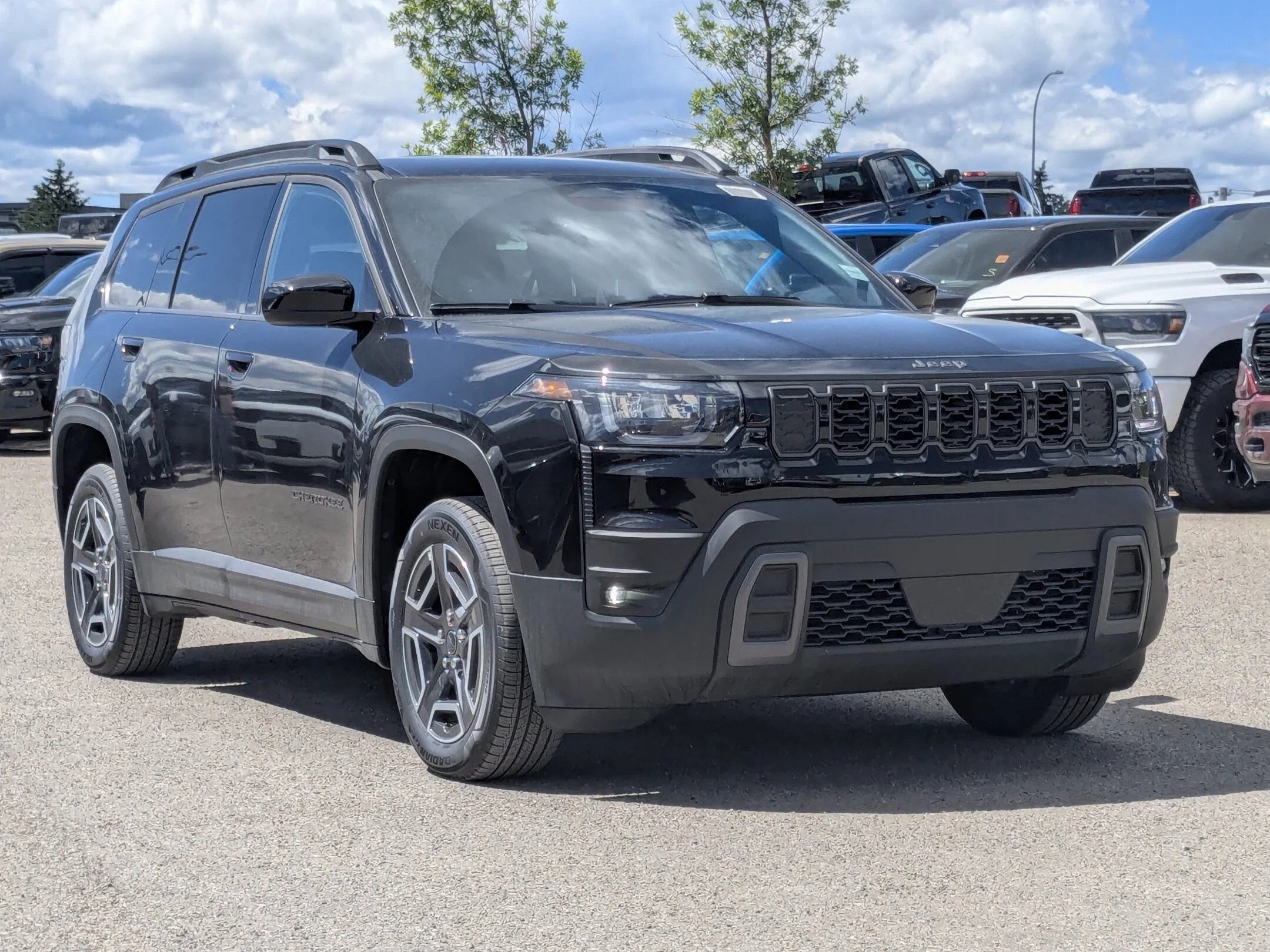 New 2026 Black Jeep Laredo - - Hybrid - Adaptive Cruise - 12.3 Display - Heated Seats/Wheel - Remote Start & More! image 2