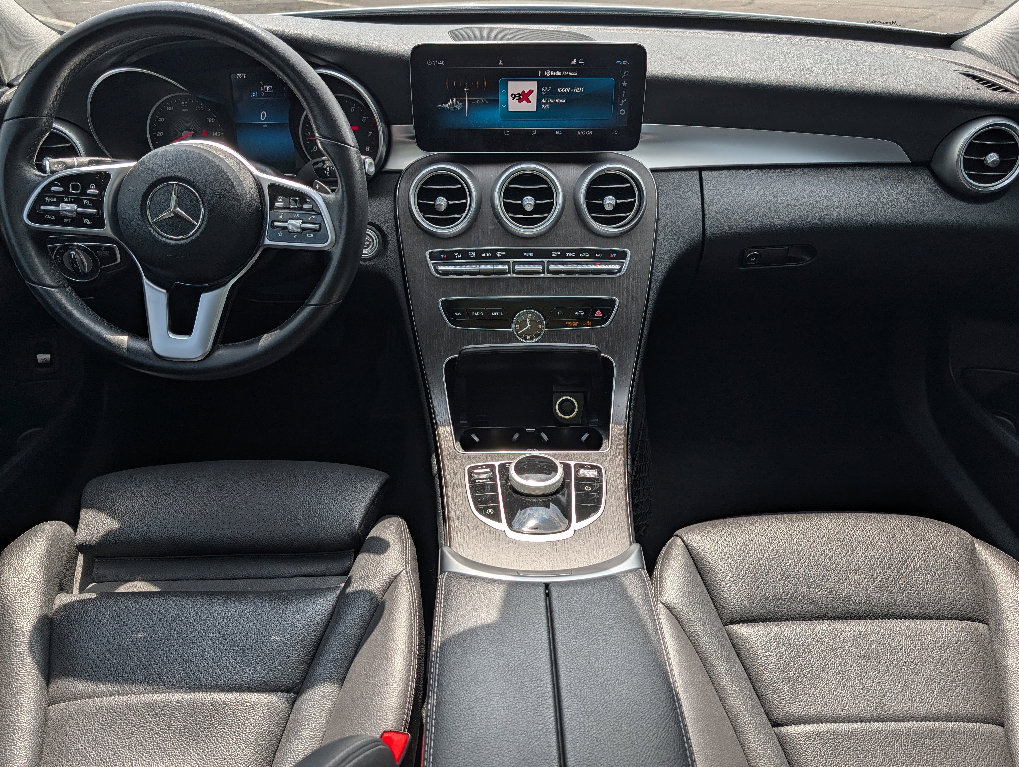 Used 2020 Iridium Silver Metallic Mercedes-Benz C 300 image 10