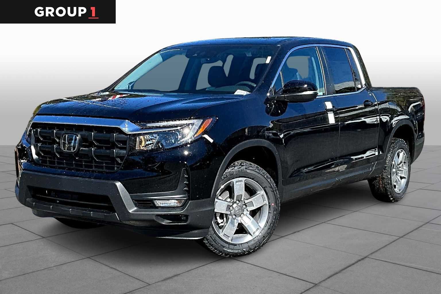 Crystal Black Pearl 2026 Honda Ridgeline RTL AWD Pickup Truck All-Wheel Drive