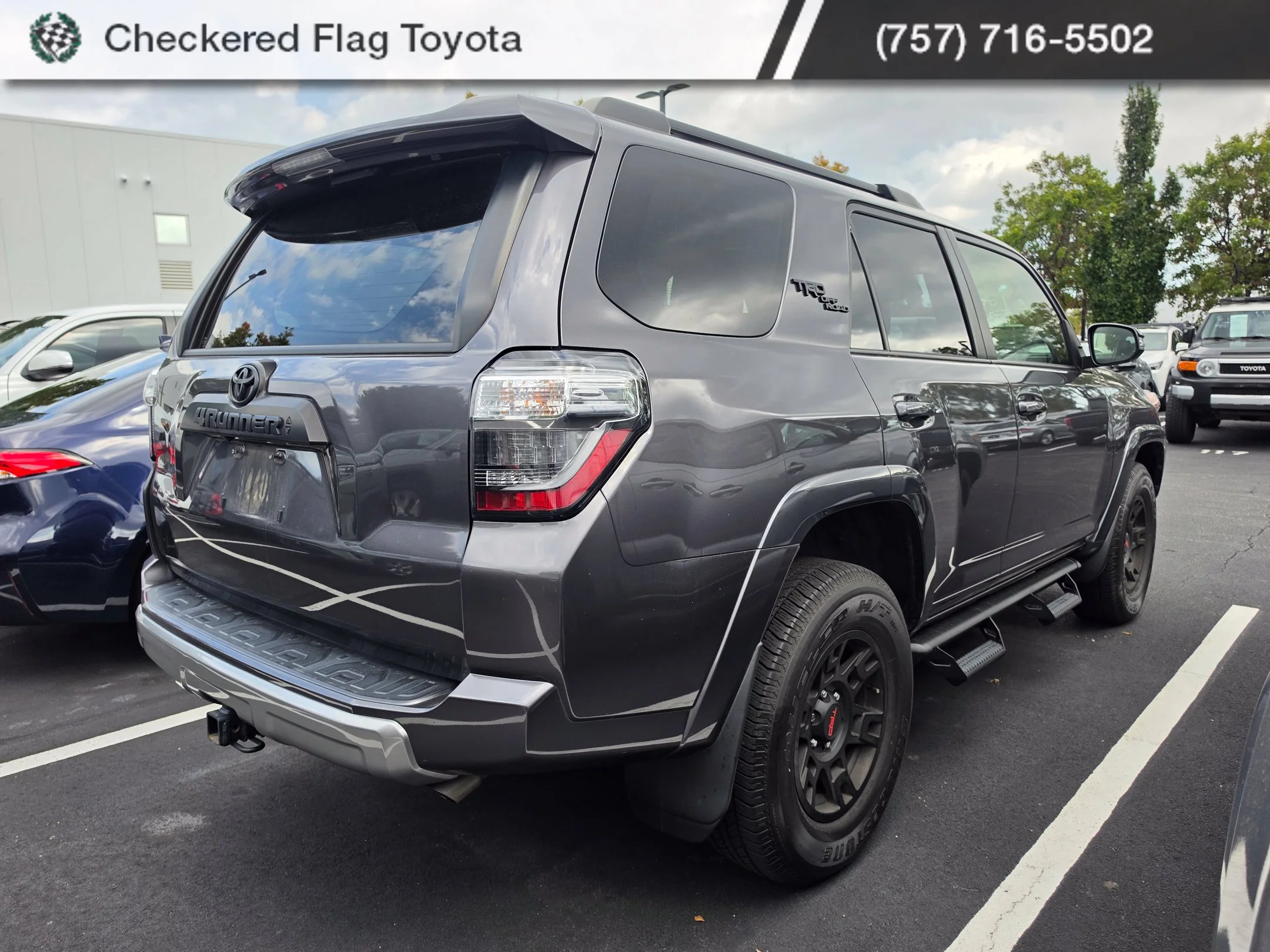 Used 2023 Magnetic Gray Metallic Toyota TRD Off-Road Premium image 6